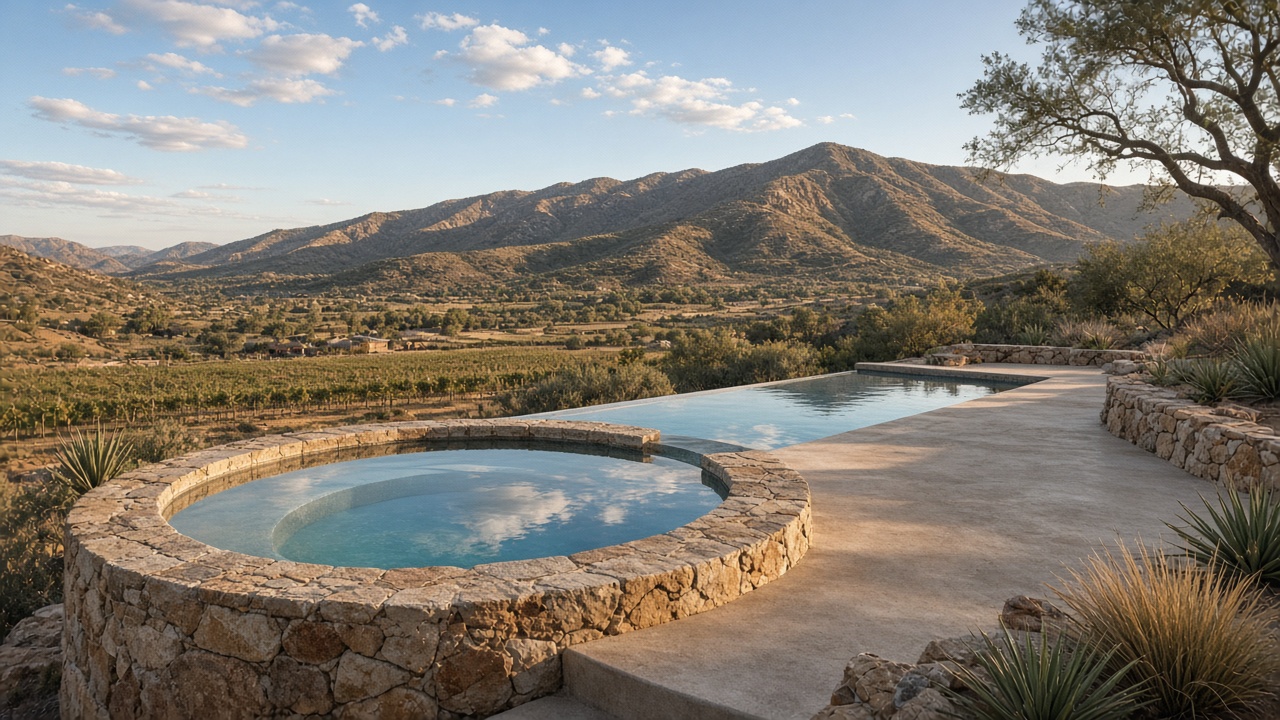 Unwind overlooking the valley